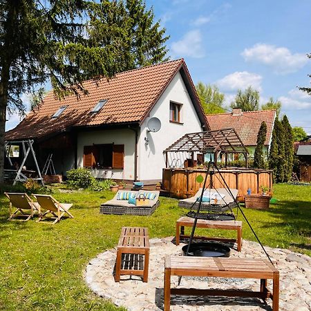 Uroczy Dom Nad Jeziorem Sniardwy Tuz Obok Plazy Новые Гуты Экстерьер фото